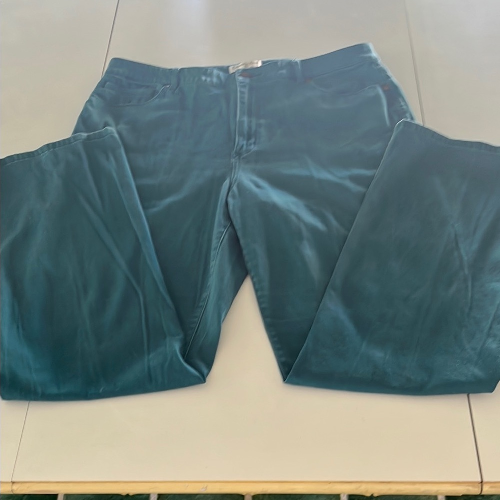 Coldwater Creek Turquoise Trousers